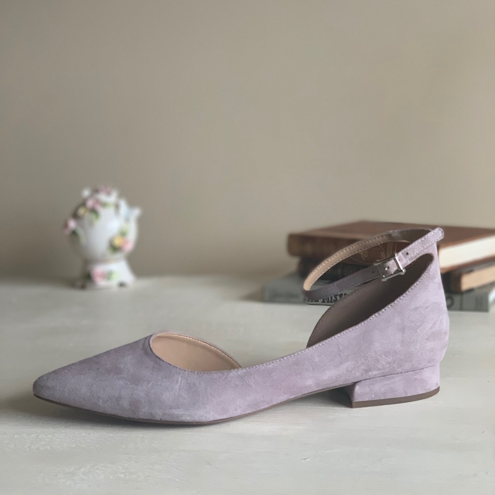 NWT Unique Franco Sarto Lavender Flats
